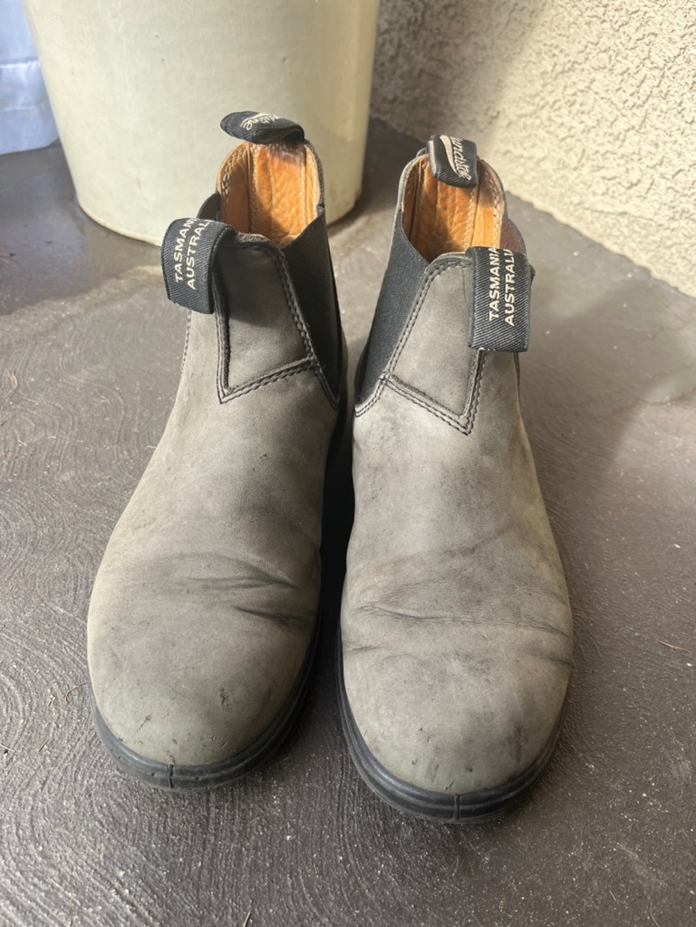 Blundstone Gray Boots